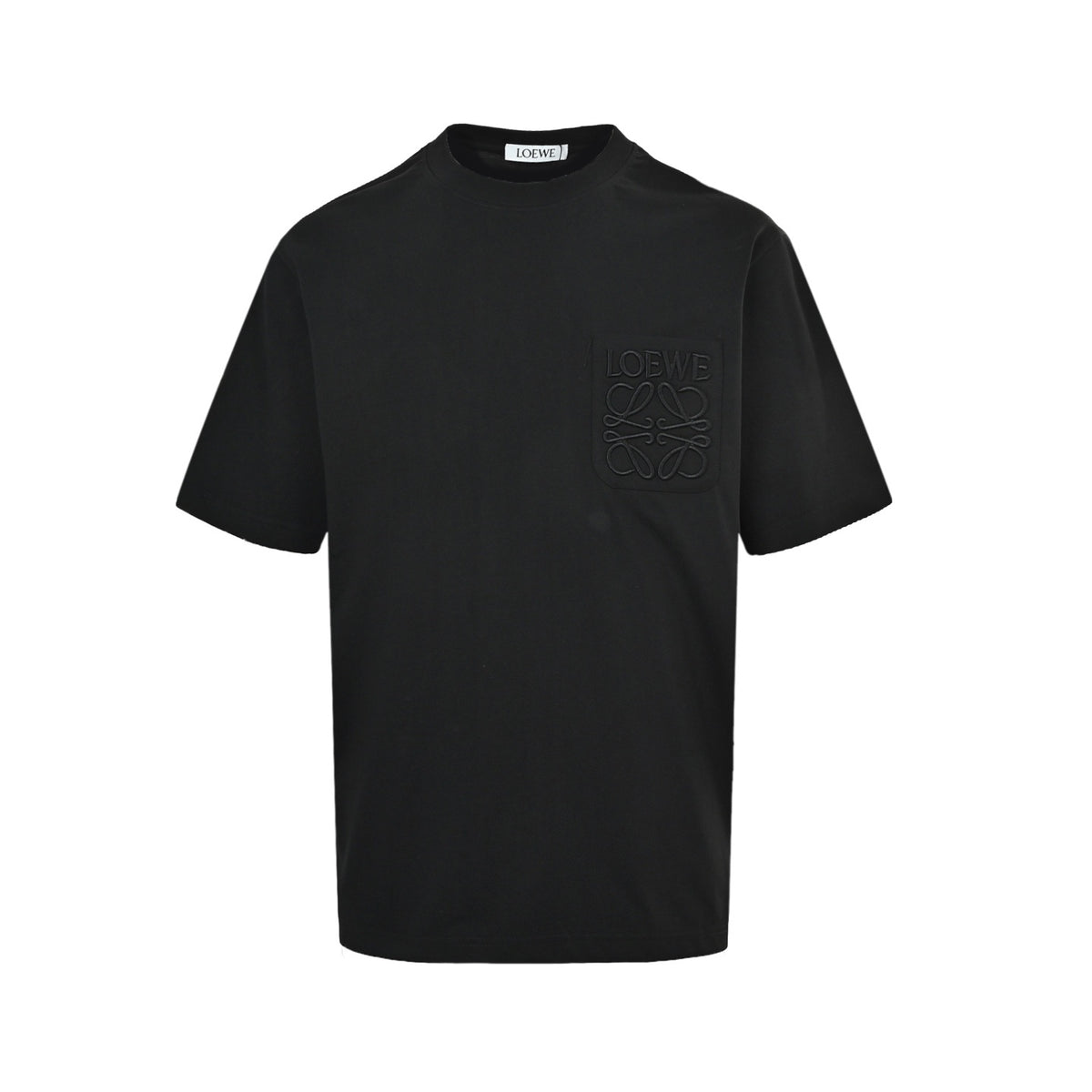 Loewe/Loewewe 26ss pocket embroidered logo short sleeves