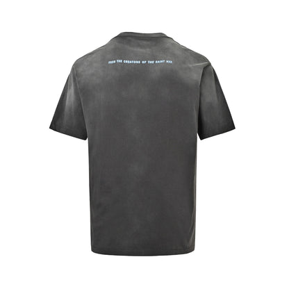 SAINT MICHAEL Matrix printed short sleeves
