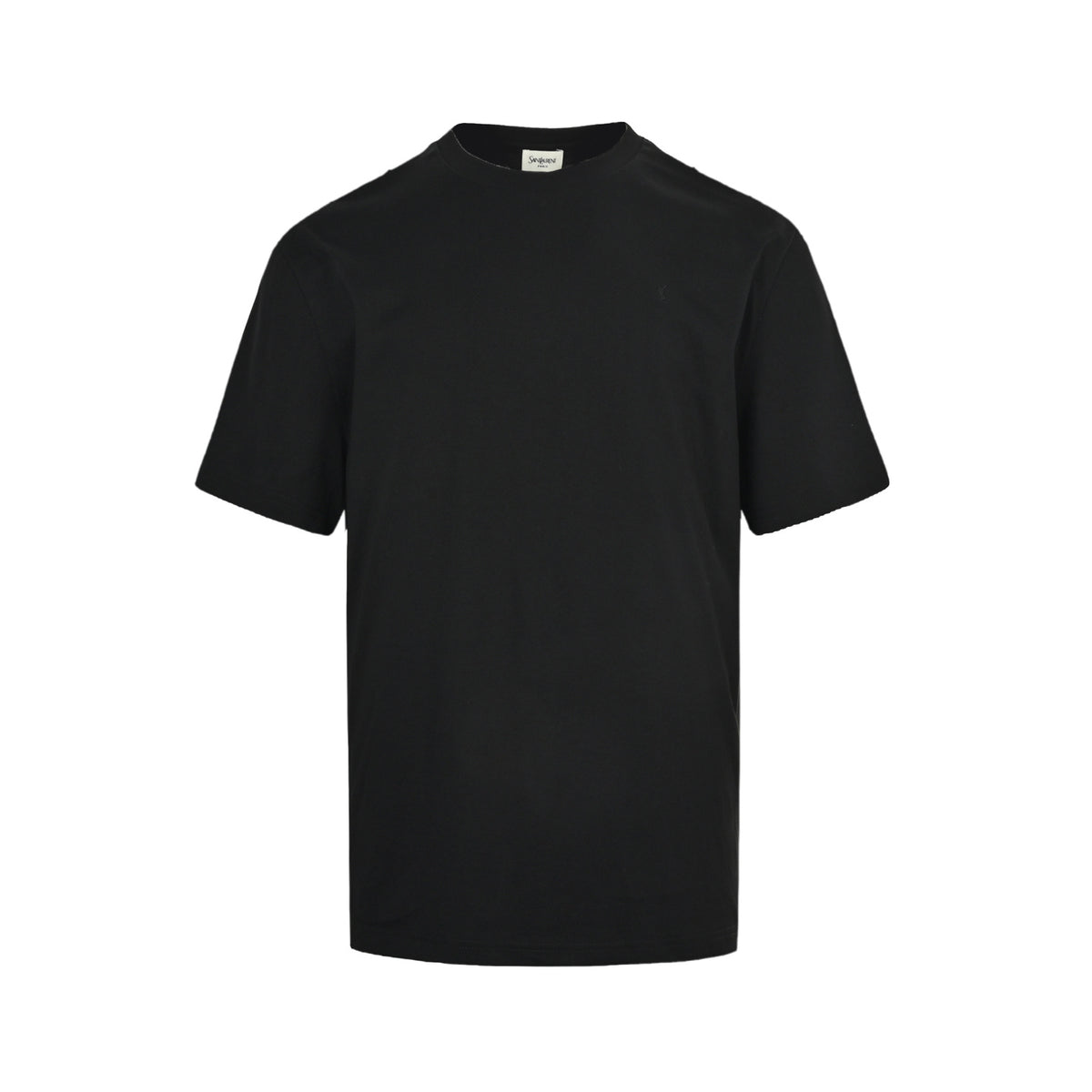 SAINT LAURENT SLP small solid color logo short sleeves