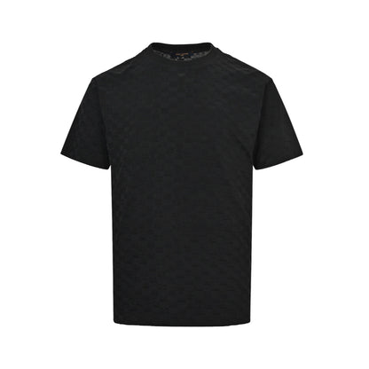 Louis Vuitton presbyopic checkerboard jacquard short sleeves