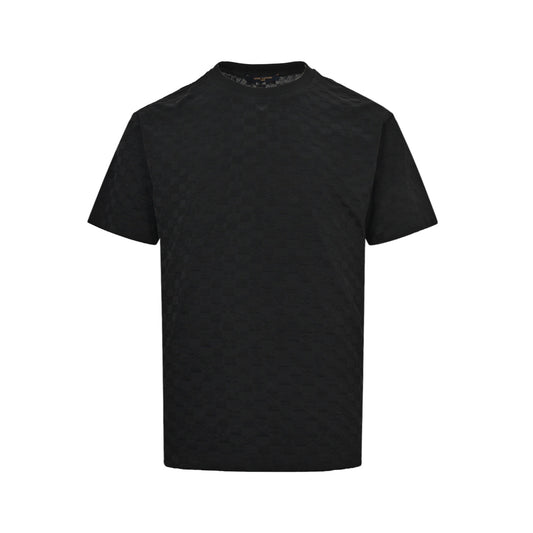 Louis Vuitton presbyopic checkerboard jacquard short sleeves