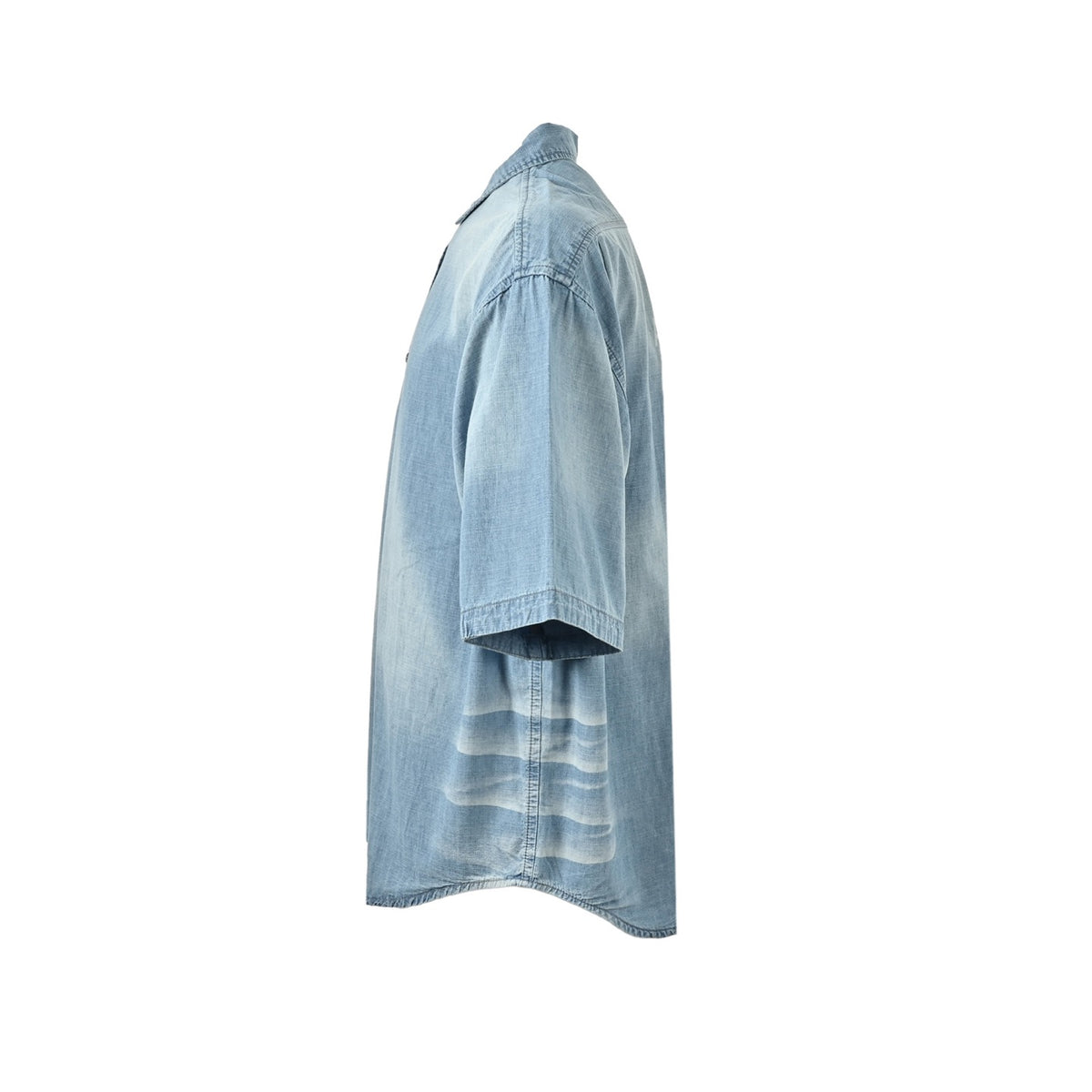 Acne Studios 1996 Logo Distressed Short Sleeve Shirt