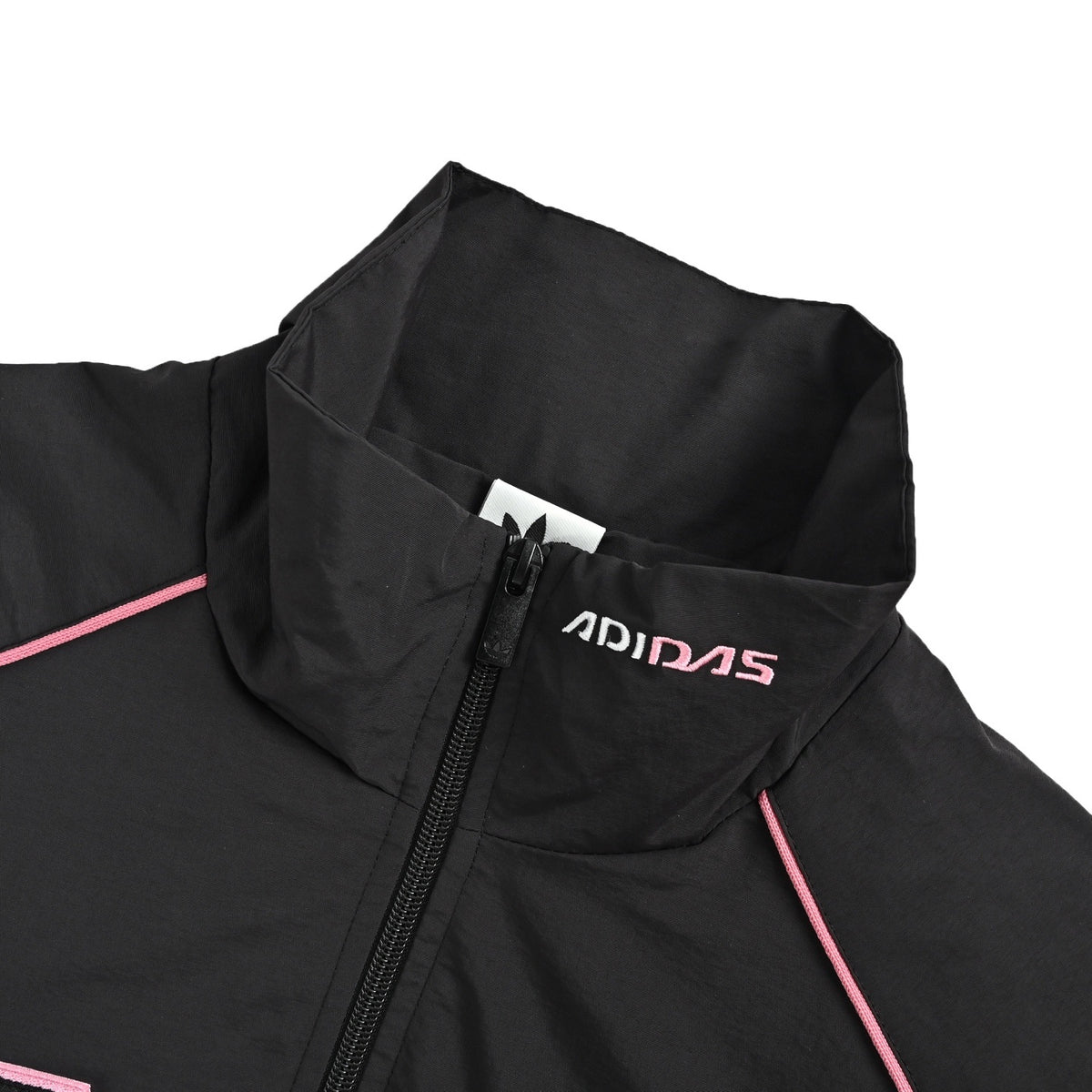 Adidas originals MOTO three-bar embroidered jacket