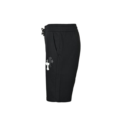 Chrome Hearts/Chrome Heart leather label cross embroidered shorts