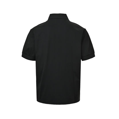 Gucci Horsebit embroidered pocket Polo short sleeves