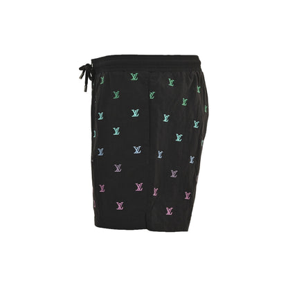 Louis Vuitton 25ss full-frame presbyopic gradient embroidered shorts