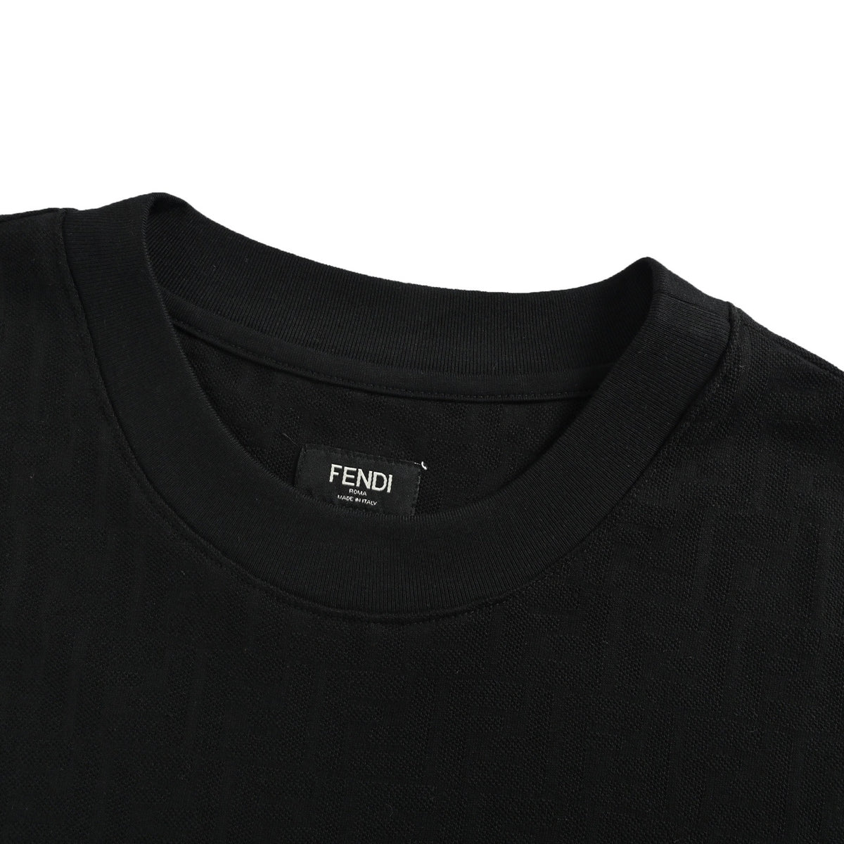 Fendi full FF jacquard short sleeves