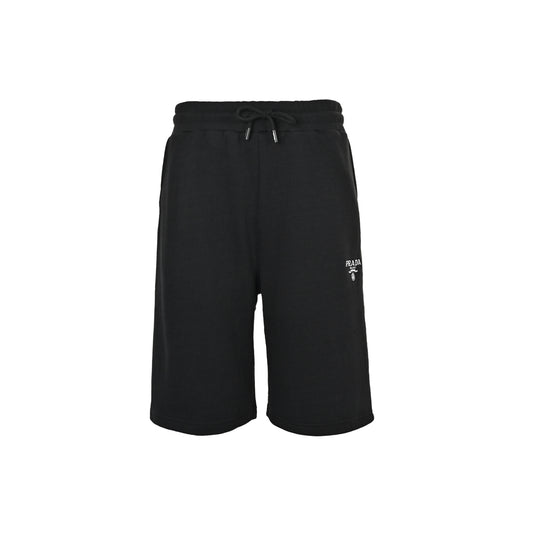 Prada embroidered logo drawstring shorts