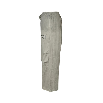 Alexander Wang embroidered printed washed color overalls