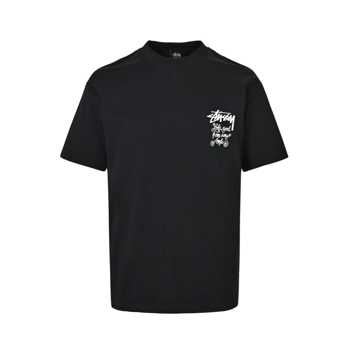 Stussy 26ss back lip print short sleeves