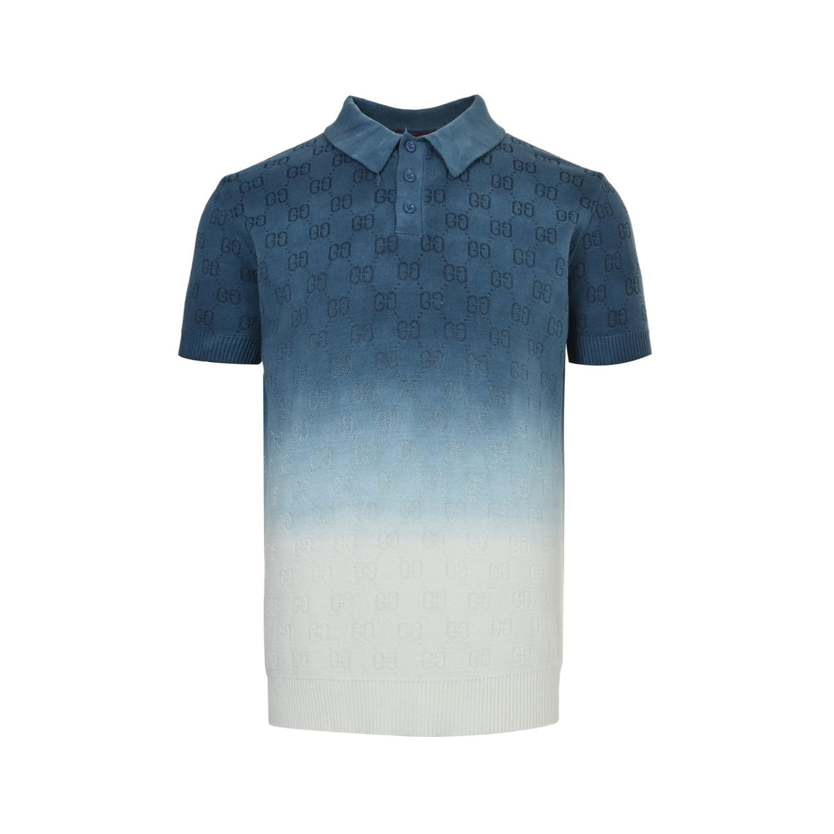 Gucci presbyopic gradient knitted Polo short sleeves