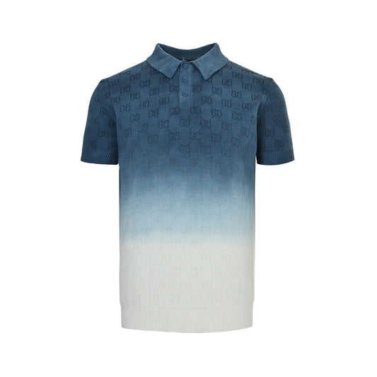 Gucci presbyopic gradient knitted Polo short sleeves
