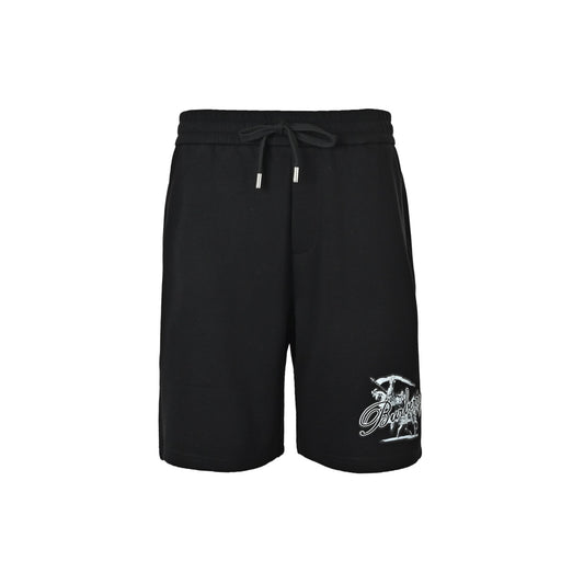 Burberry War Horse Knight Foam Printed Shorts