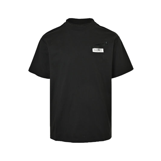 Maison Margiel/Margiel MM6 tape label short sleeves