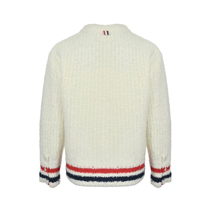 Thom Browne K33 hem ribbon cardigan jacket