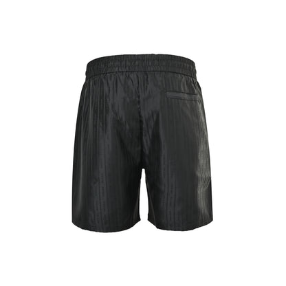Prada dark pattern jacquard triangle beach shorts