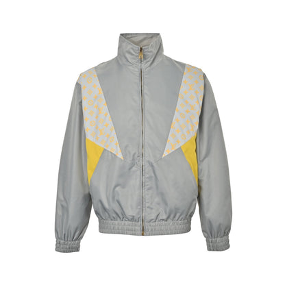 Louis Vuitton color block presbyopic zipper jacket