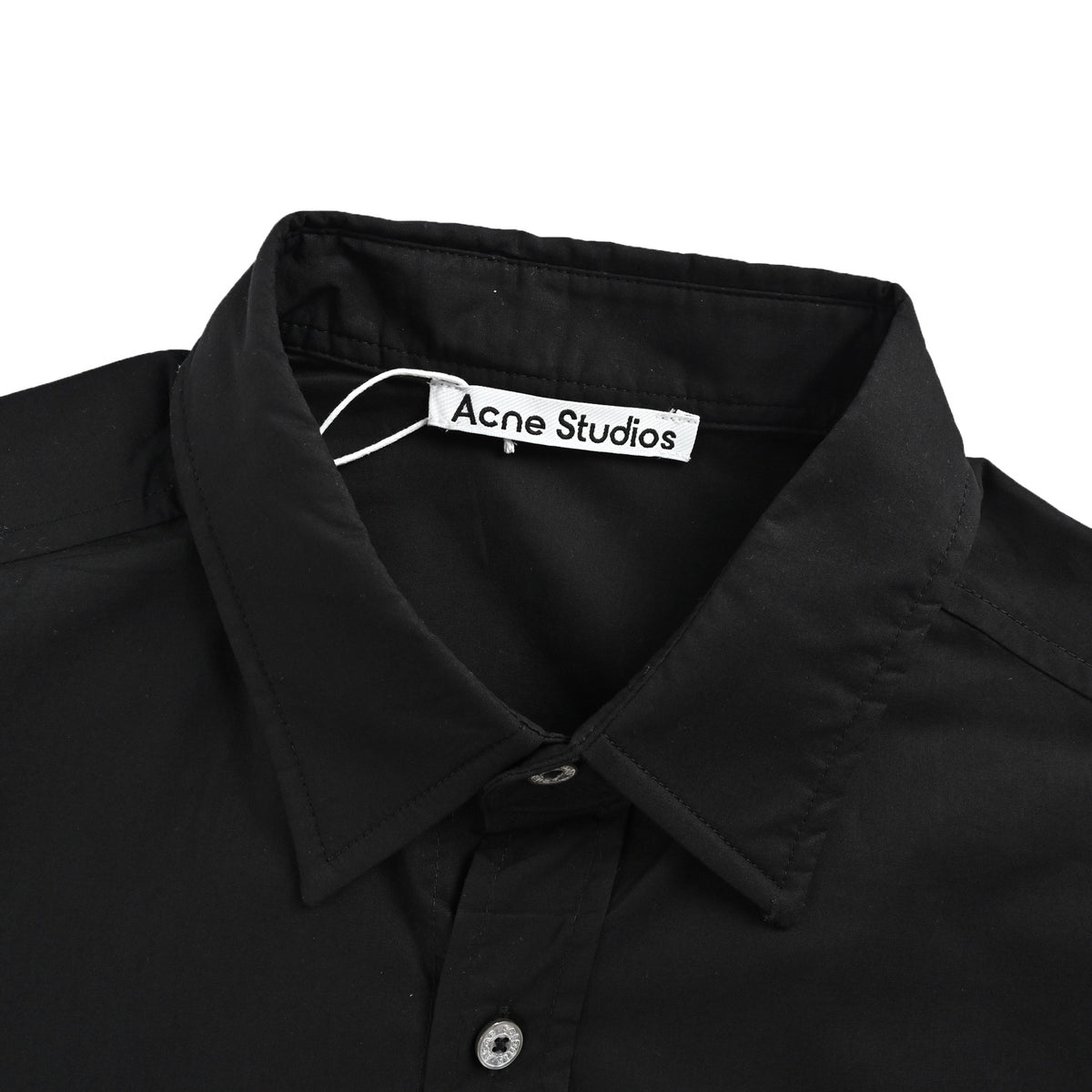 Acne Studios jacquard logo oversized shirt