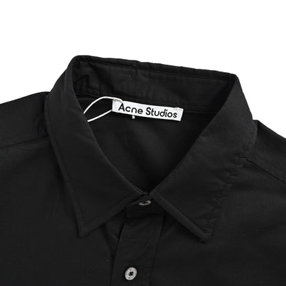 Acne Studios jacquard logo oversized shirt