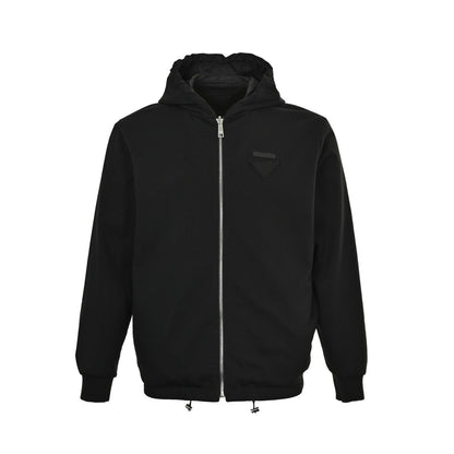 Prada 25Fw triangle cloth label reversible jacket