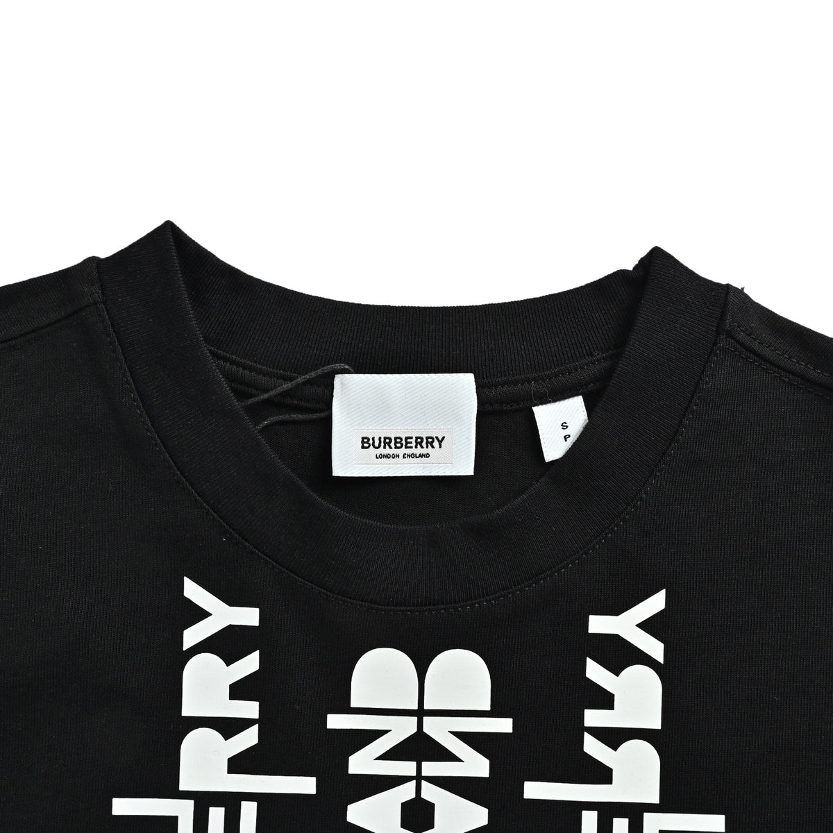 Burberry letter logo printed short sleeves