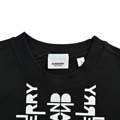 Burberry letter logo printed short sleeves