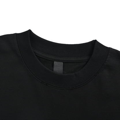Chrome Hearts/Chrome Heart 26ss fully embroidered small label cross washed short sleeves