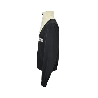 Louis Vuitton cable neck belted jacket