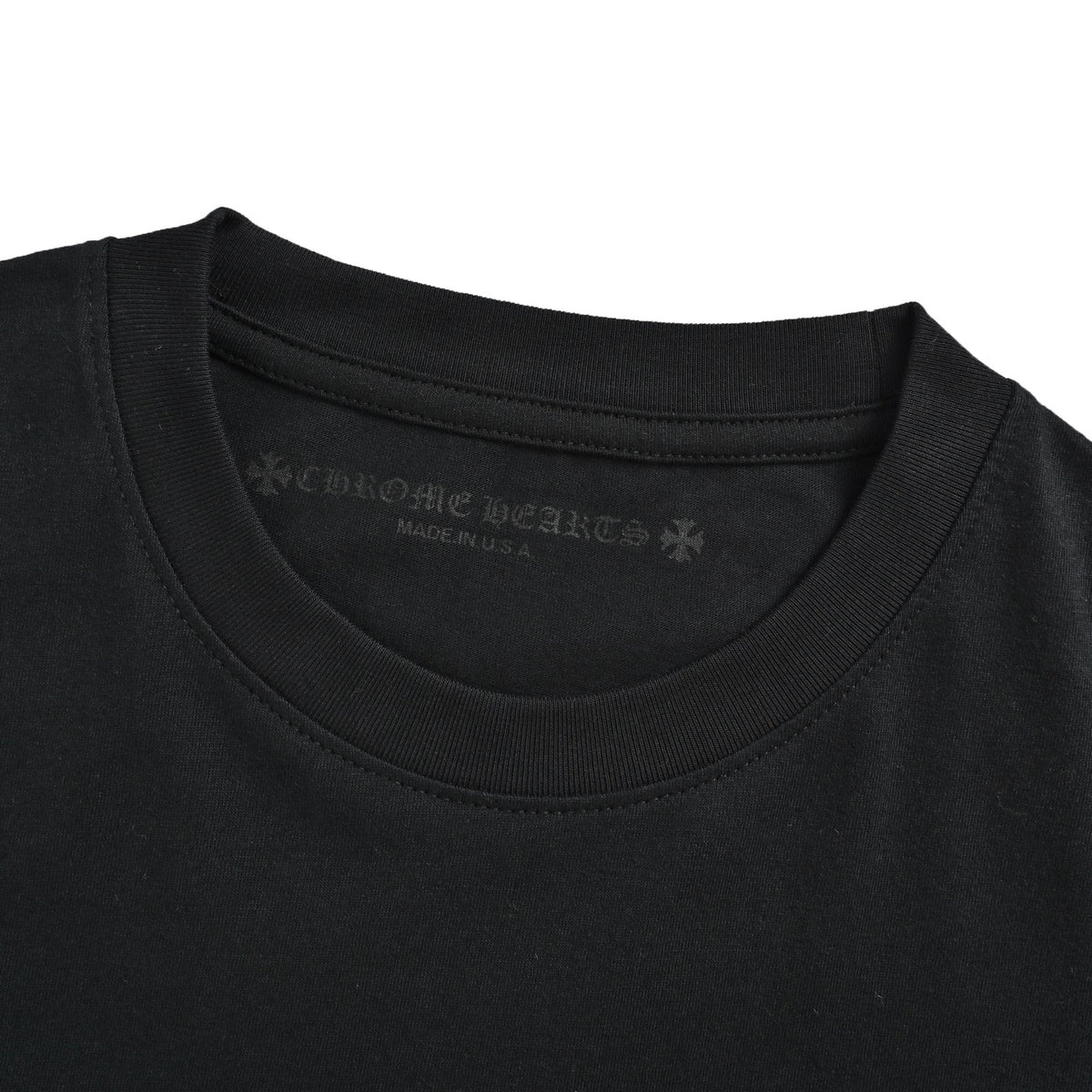 Chrome Hearts/Chrome Heart Pink and Green Sanskrit Scroll Print Short Sleeves