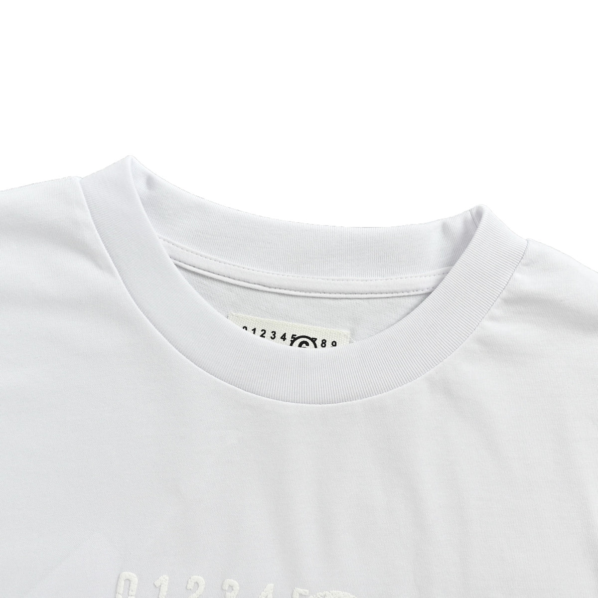 Maison Margiela/Margiela 26ss foam printed short sleeves