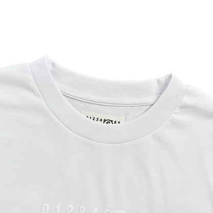 Maison Margiela/Margiela 26ss foam printed short sleeves