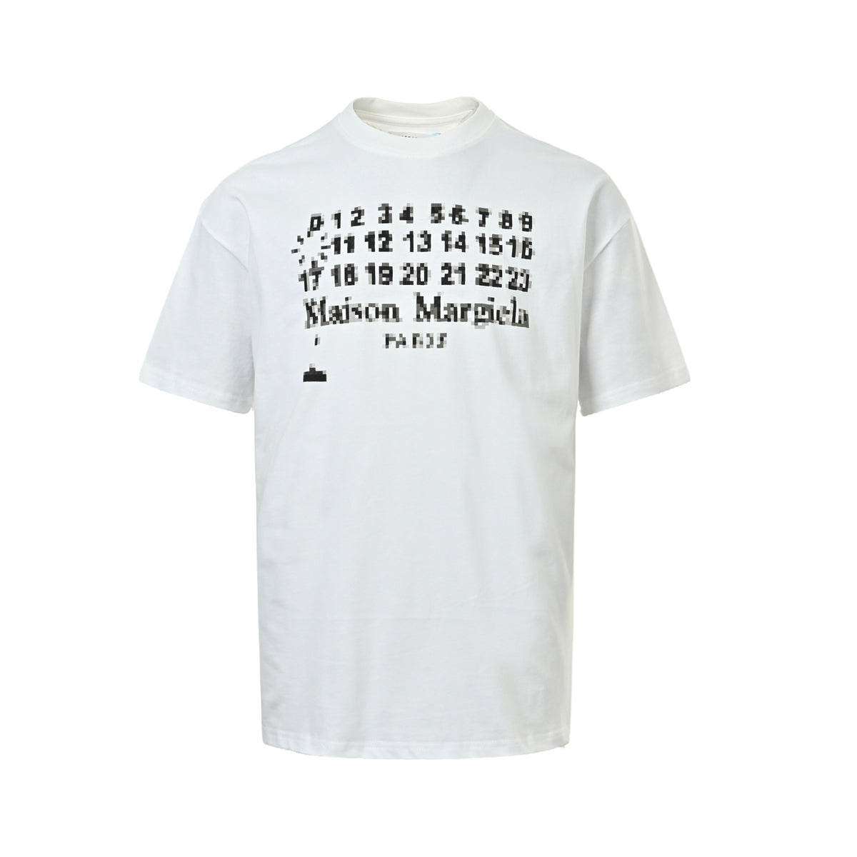 Maison Margiela mosaic print short sleeves