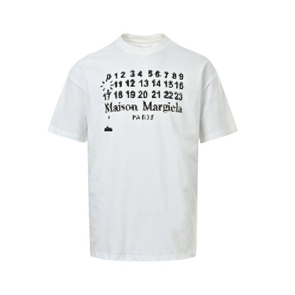 Maison Margiela mosaic print short sleeves