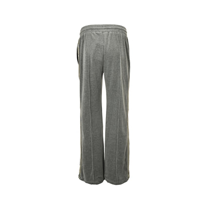 Celine gray Arc de Triomphe embroidered suit trousers