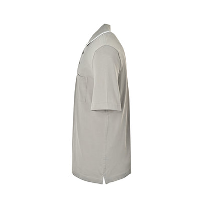 HERMES Polo short sleeves with pocket logo embroidery