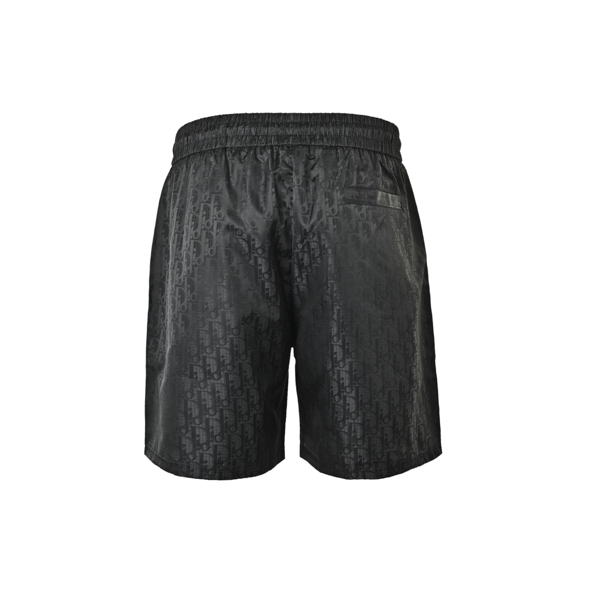 Dior dark pattern old flower jacquard shorts