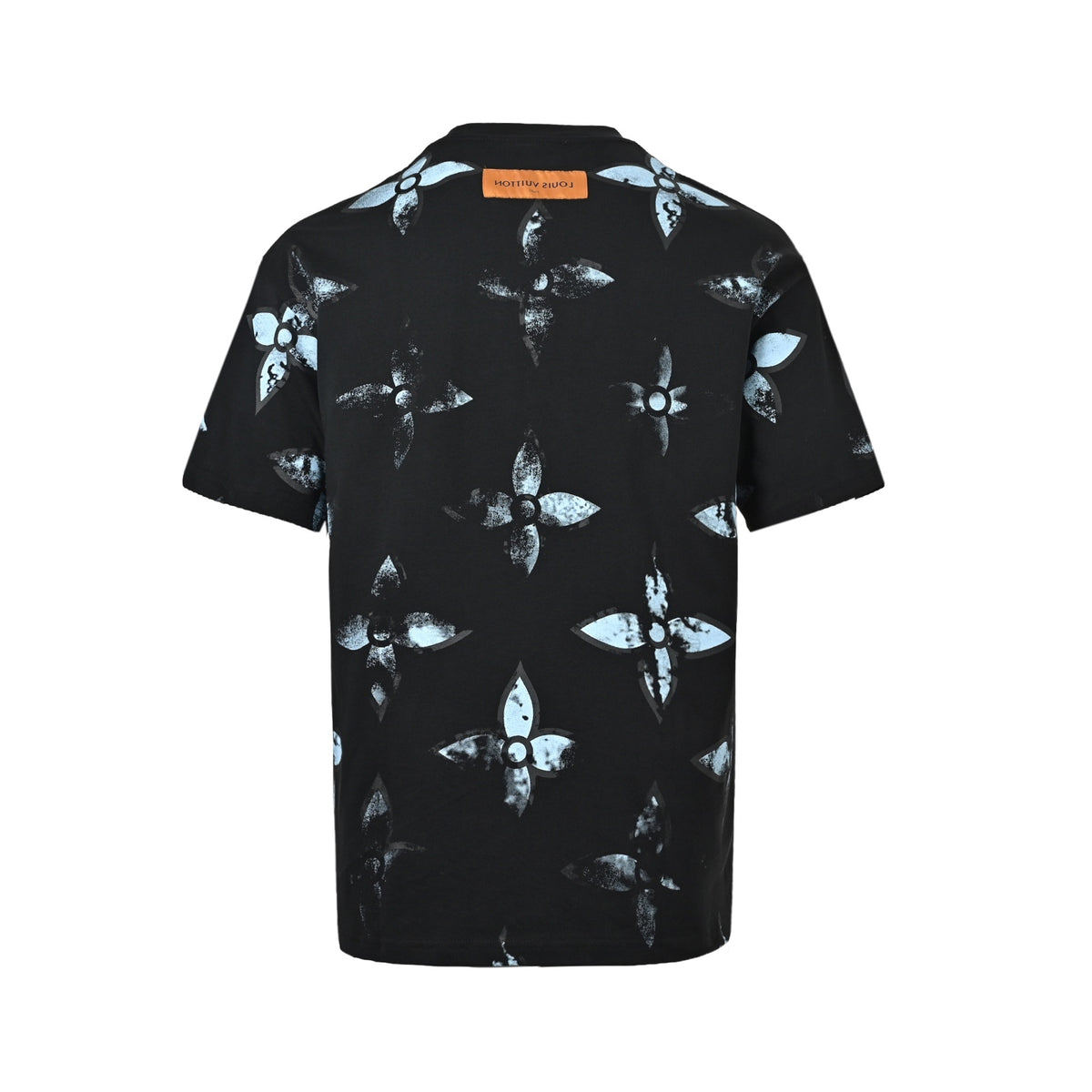 Louis Vuitton all-over mottled presbyopia printed short-sleeves