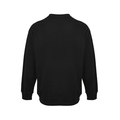 Loewe/Luo Yiwei 25Fw colorful tassel color block embroidered logo round neck sweatshirt
