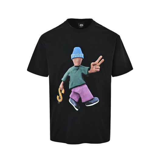 Stussy Peace and Prosperity Printed Short Sleeves