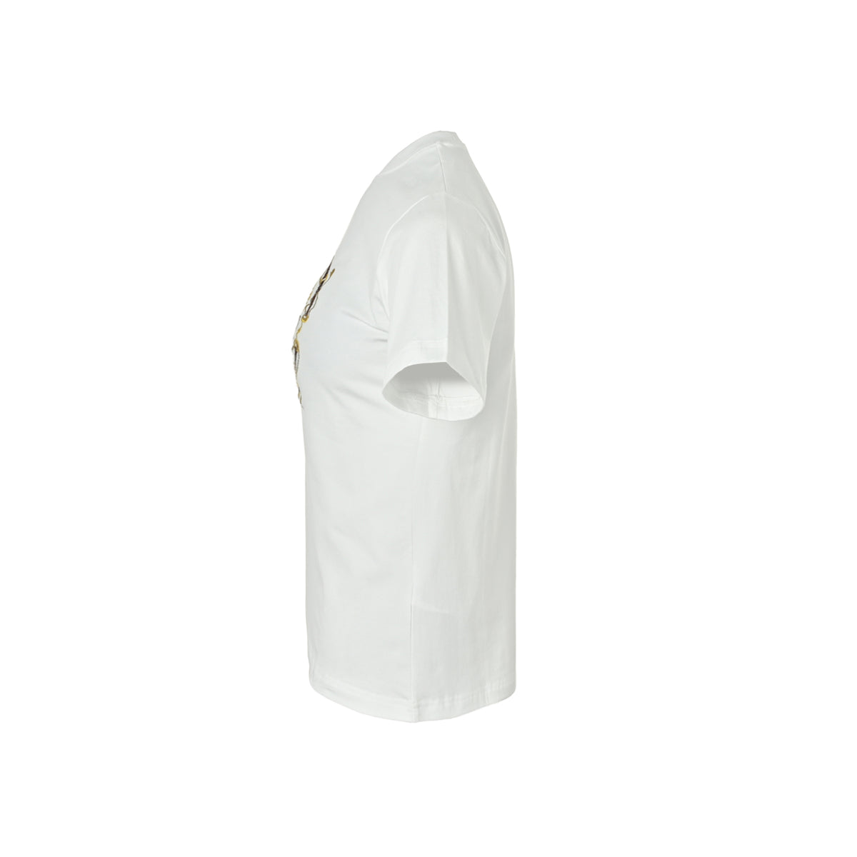 Gucci Double G interlocking wheat bridle embroidered short sleeves
