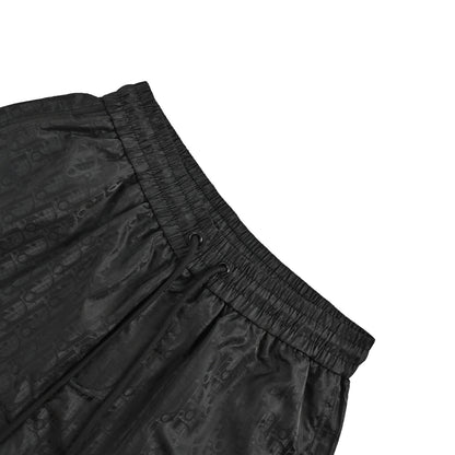 Dior dark pattern old flower jacquard shorts
