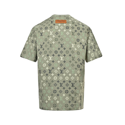 Louis Vuitton presbyopia all-over printed gradient short-sleeves
