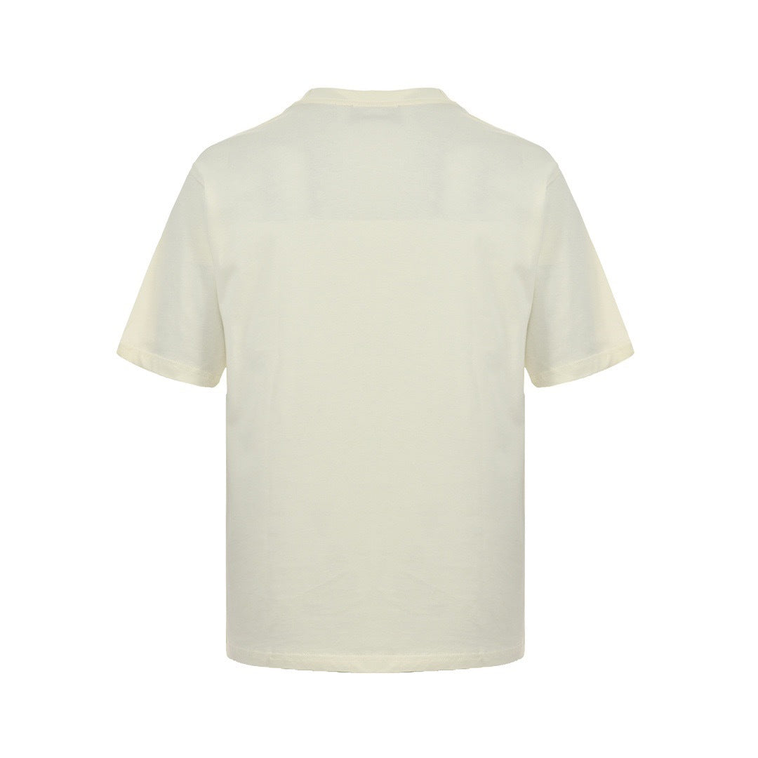 Gucci 22ss twist logo letter print short sleeves