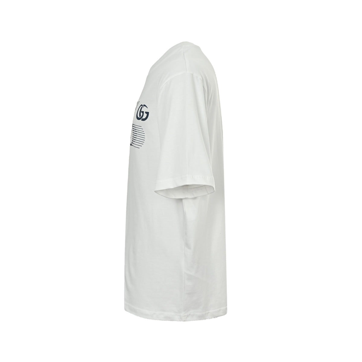 Gucci letter embroidered horsebit printed short sleeves