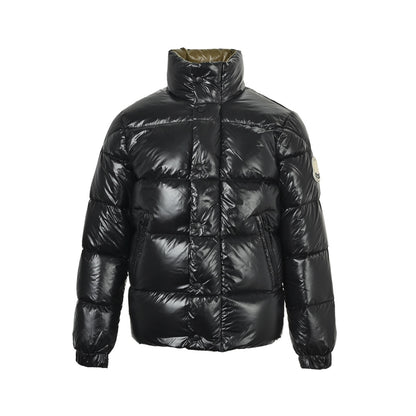 Moncler/Abbadia towel embroidered stand collar down jacket