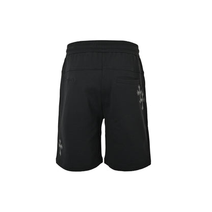 Chrome Hearts/Chrome Heart 25ss embroidered leather label shorts