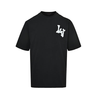 Louis Vuitton 26ss bone logo printed short sleeves