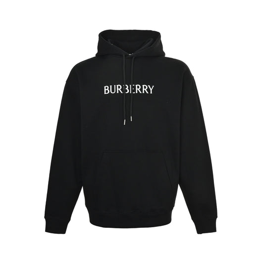 Burberry letter laminated suit hooded sweatshirt