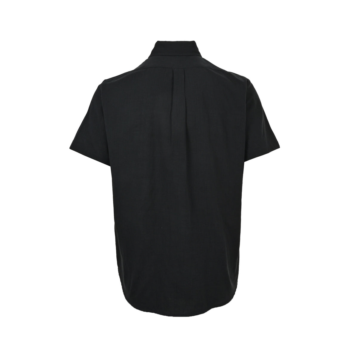 Ralph Lauren small label war horse embroidered linen short-sleeved shirt