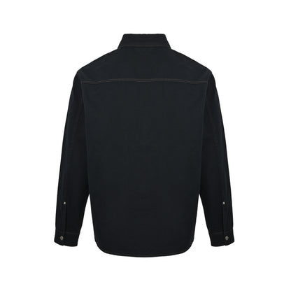 Burberry 25ss shield lapel denim shirt jacket